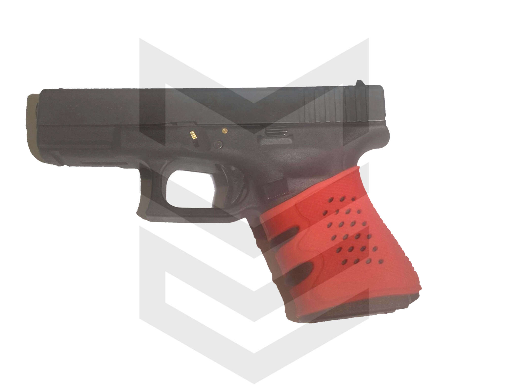 Red Grip Sleeve for Glock 17 19 20 21 22 23 25 31 32 34 35 37 38 MVC